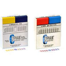 Papiers indicateurs pH LYPHAN® en bandelettes