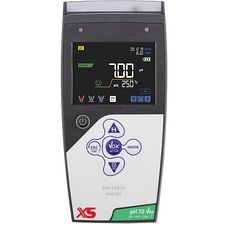 pH / mV / °C-mètre portable pH70 VIO avec technologie DHS