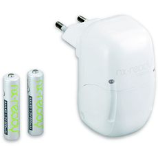 Pack 2 accumulateurs rechargeables et chargeur LR3 (AAA)
