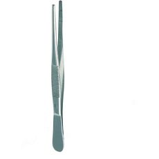 Pinces brucelles doites arrondies, inox