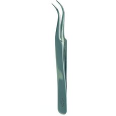 Pinces brucelles courbée pointues 110 mm, en inox
