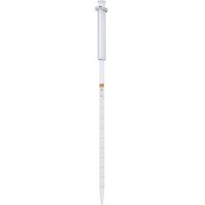 Pipettes graduées avec piston d'aspiration classe B type 3