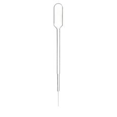 Pipettes de transfert en plastique 3,3 ml, pointe fine