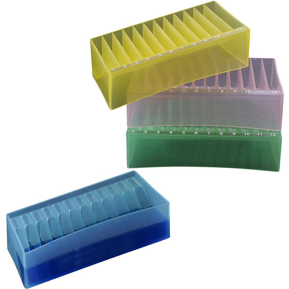 Réservoirs à réactif double face 12&nbspx 5&nbspml / 1&nbspx 50&nbspml