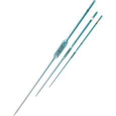 Pipettes jaugées en verre classe AS, 1 trait, marquage ambré