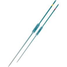 Pipettes jaugées en verre classe AS, 1 trait, marquage bleu