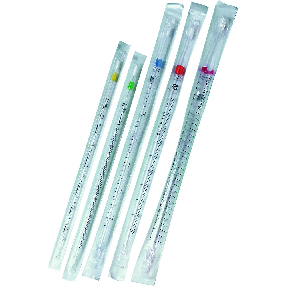 5 pipettes en plastique