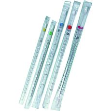 Pipettes sérologiques en plastique à usage unique, stériles emballage individuel