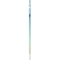 Pipettes graduées Hirschmann® classe AS type 3, graduations bleues