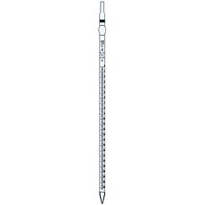 Pipettes graduées classe AS type 3 avec bulbe