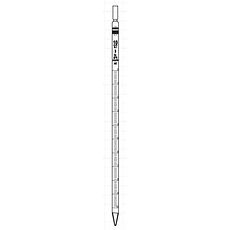 Pipettes graduées classe B type 1