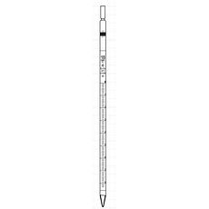 Pipettes graduées classe AS type 3 graduation avec Schellbach