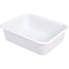 Cuvette rectangulaire profonde en polyéthylène HDPE