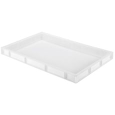 Caisses pleines 600 x 400 mm en polyéthylène HDPE