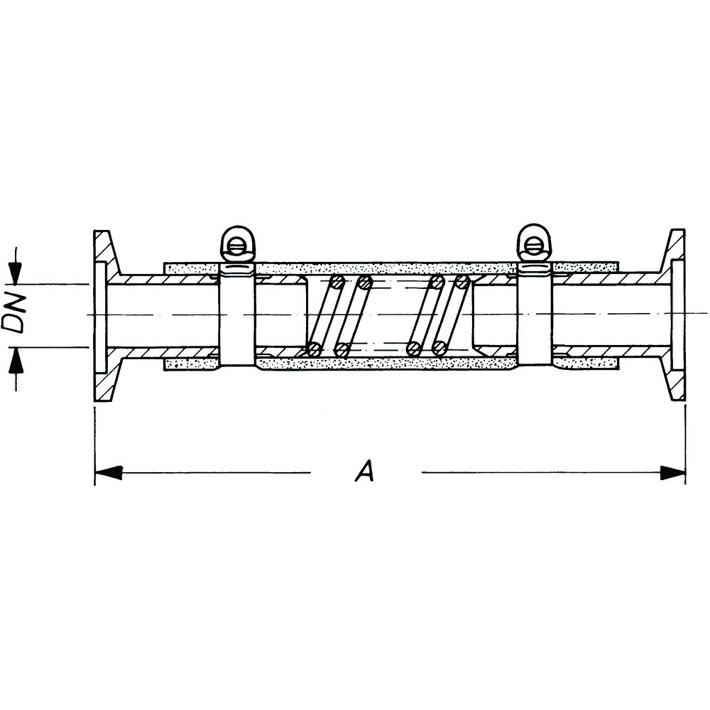 Tuyaux PVC avec armature inox