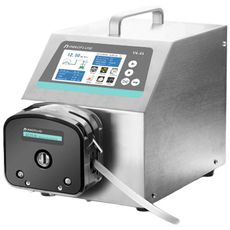 Pompe péristaltique modèle intelligent avec fonction avancées avec tête de pompe en PPS 0 à 6000 ml/min