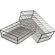 Portoirs pour tubes en fil d'acier inox