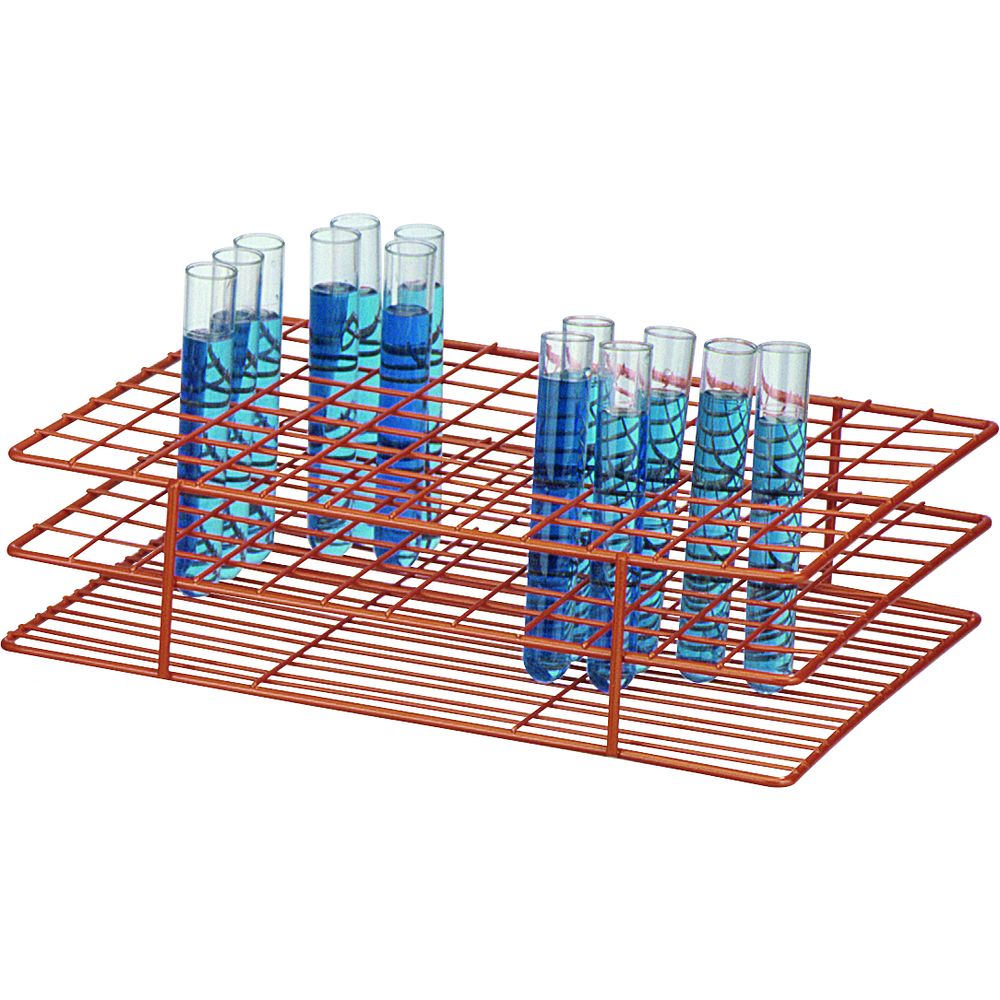 Portoirs en fil d'acier plastifié