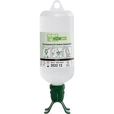 Flacons lave-œil DUOavec solution de chlorure de sodium stérile