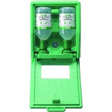 Coffrets lave-œil étanches avec flacons de solution de chlorure de sodium