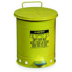 Poubelles anti-feu à pédale