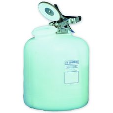 Bidons translucides en HDPE pour produits corrosifs, ouverture poignée à ressort