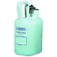 Bidons translucides en HDPE pour produits corrosifs, ouverture gâchette