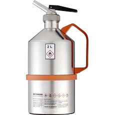 Bidons de sécurité en acier inoxydable avec bec verseur