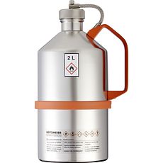Bidons de sécurité en acier inoxydable avec bouchon vis