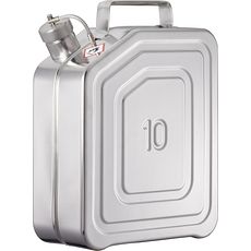 Jerrycans de sécurité en acier inox avec bouchon à vis
