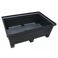 Bacs de rétention avec pieds pour 2 fûts 240 litres