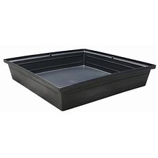 Bacs de rétention carrés à fond plat pour 2 fûts 240 litres