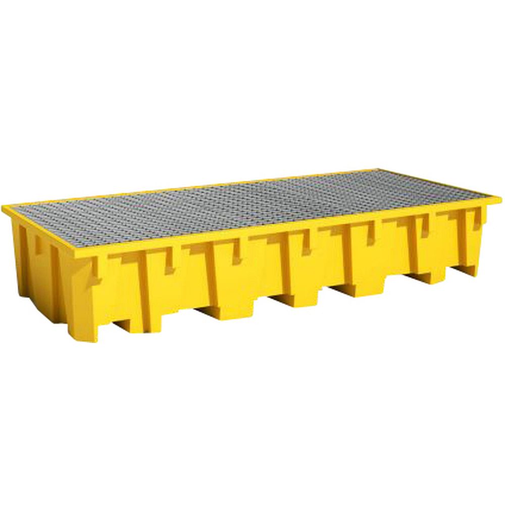 Bacs de rétention et rayonnage pour 3&nbspIBC 
1650&nbsplitres