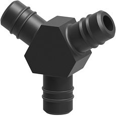 Adaptateur 2 tubes de ventilation