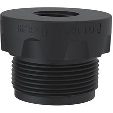 Connecteur droit GL1 1/2' (M) / GL25 (F)
