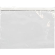 Sachets trousse avec curseur blanc Topmatic