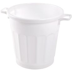 Poubelle ronde en HDPE avec poignées 50 litres