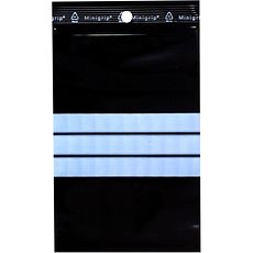 Sachets Minigrip® zippés noirs opaques
