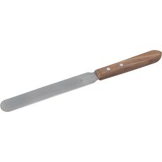 Spatules inox, manche bois