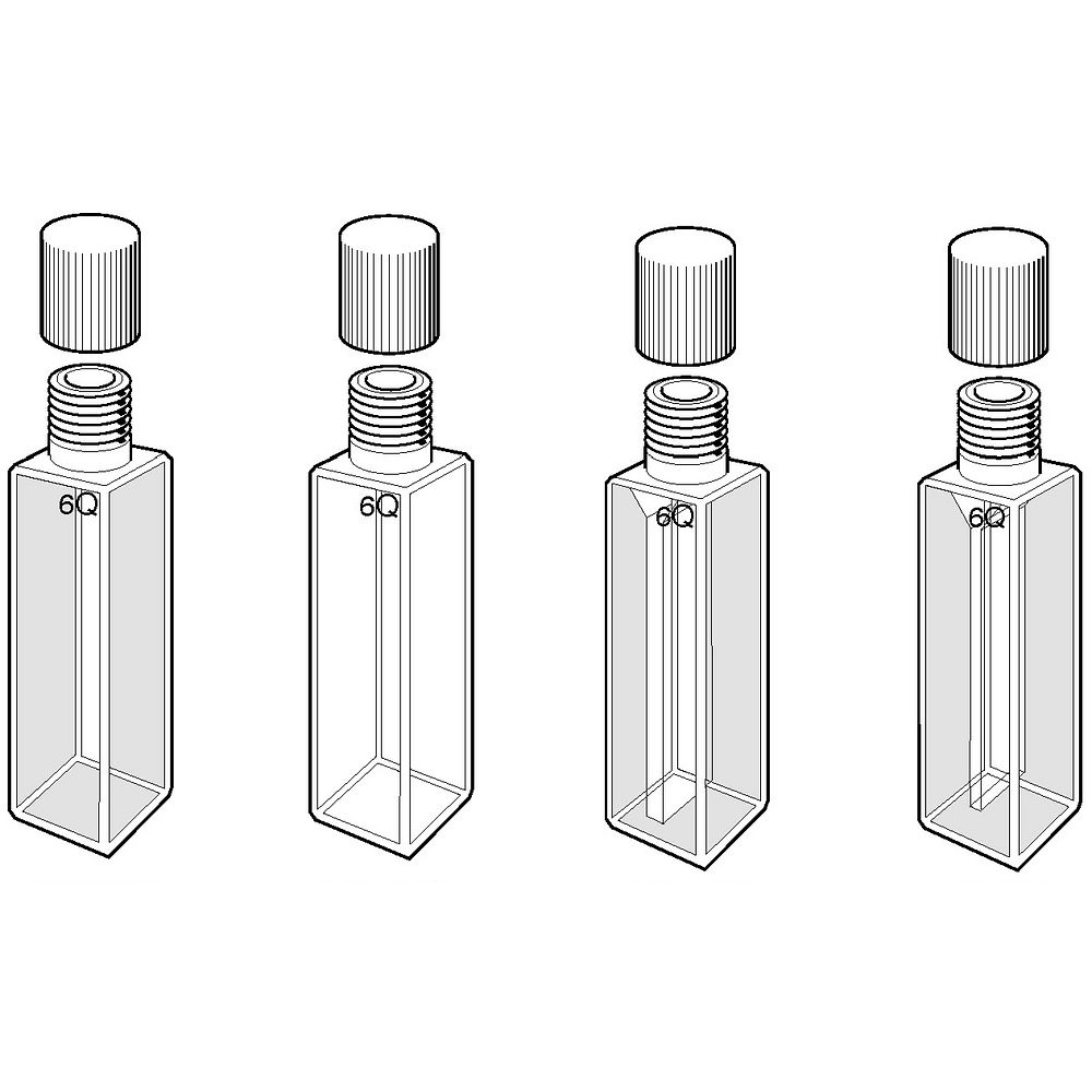 Cuves rectangulaires avec capuchon à vis ST