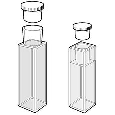 Cuves macro rectangulaires spéciales avec bouchon étanche en PTFE
