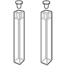 Cuves spectro micro pour fluorimètre avec bouchon, utilisation avec adaptateurs FCA