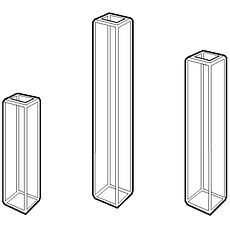 Cuves spectro micro ouvertes pour fluorimètre