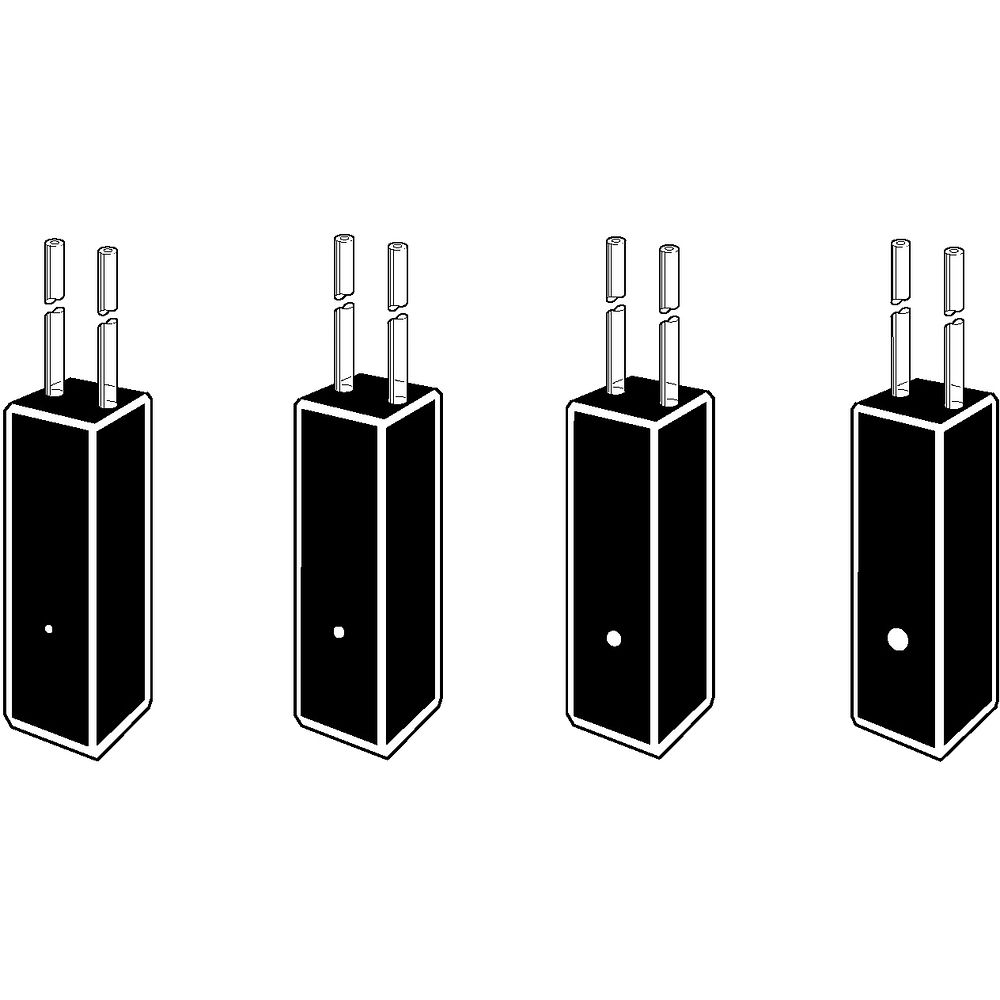 Cuves spectro à circulation continue avec raccords lisses en acier inox 100&nbspmm