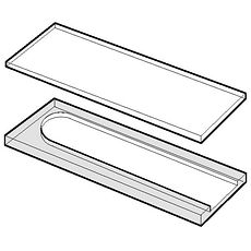 Cuves démontables semi-ouvertes pour micro-volumes