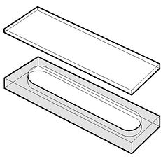 Cuves démontables fermées pour micro-volumes