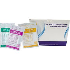 Solutions tampons pH en sachets avec certificat d'analyse NIST
