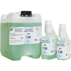 Solutions tampons pH en flacons ou cubitainer avec certificat d'analyse NIST