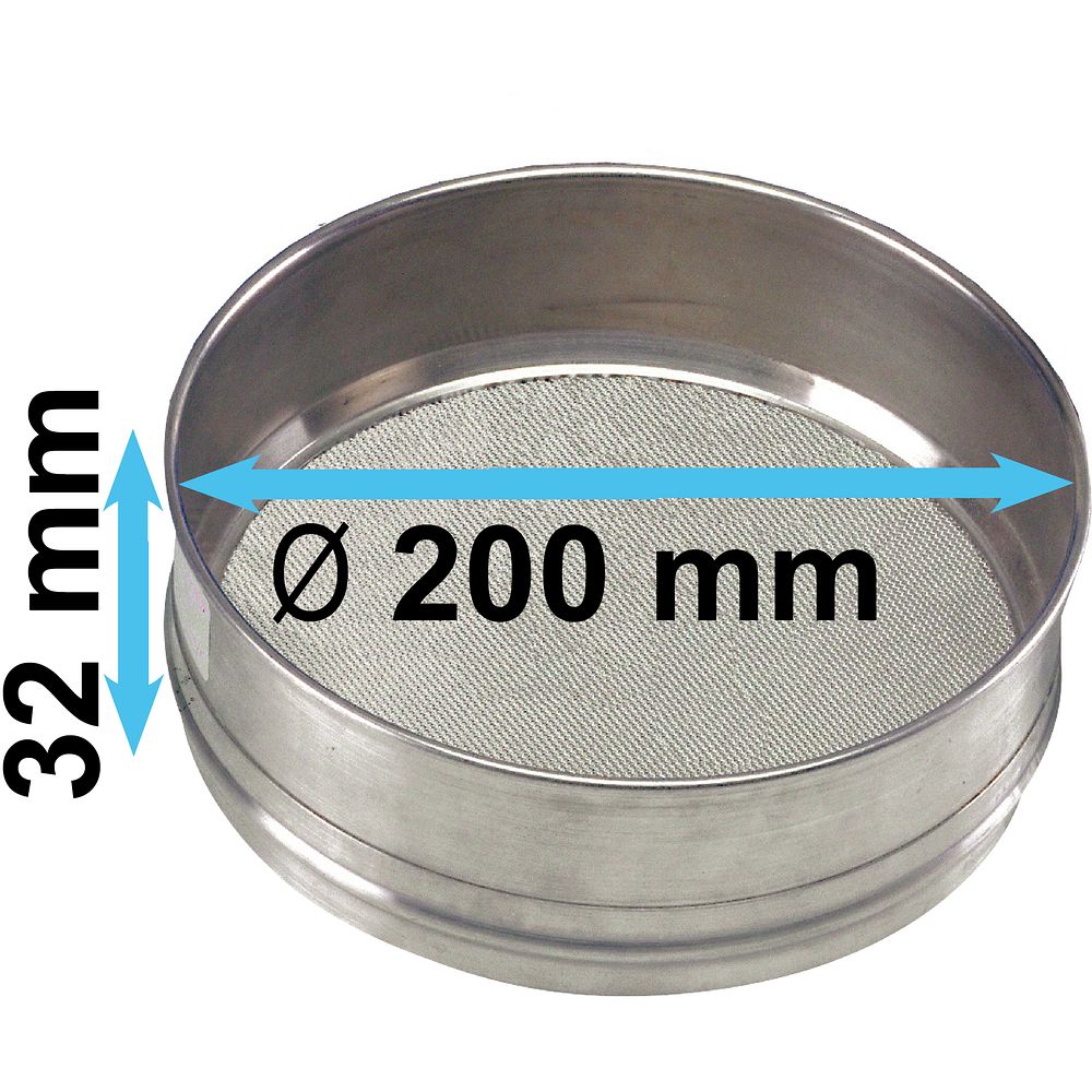 Tamis en maille métallique en acier inoxydable 33 microns, 400