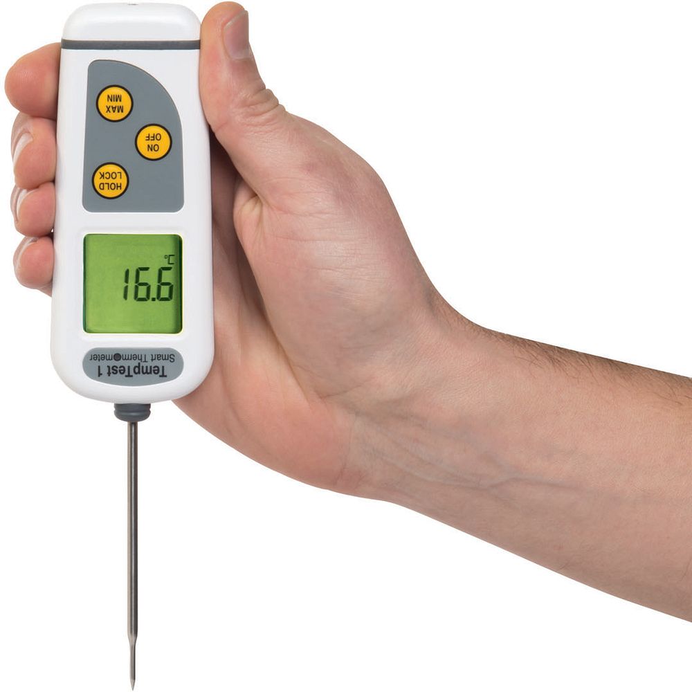 Thermomètre HACCP écran rotatif à 360° thermocouple type K